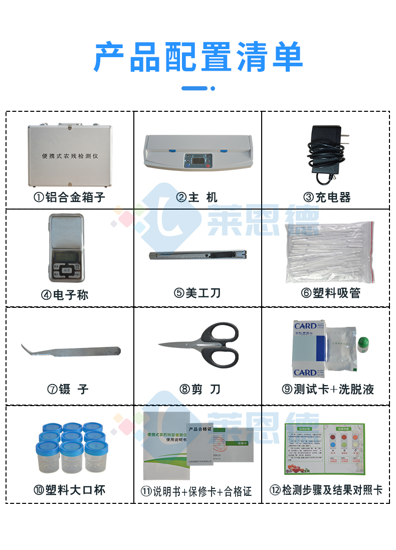 卡式農(nóng)藥殘留檢測(cè)儀